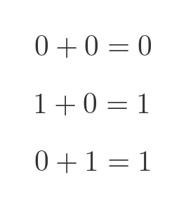 Negative Binary Numbers, Binary Arithmetic