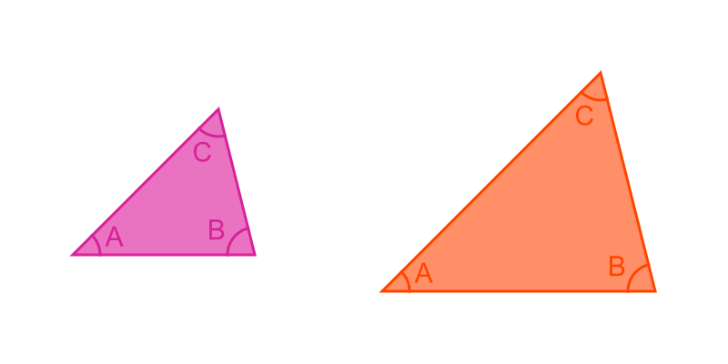 AAA incongruent triangles