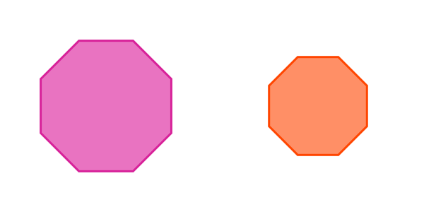 Similar octagons