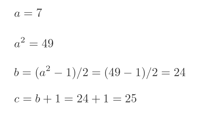 Infinite number of primary Pythagorean triples