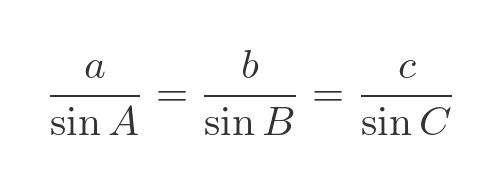 Sine rule