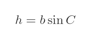 Sine rule