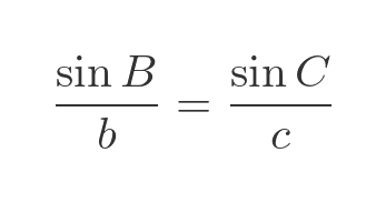 Sine rule