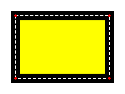 Stroke boundary