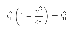 Time dilation
