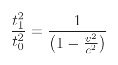 Time dilation
