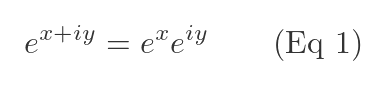 Complex exponential function