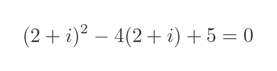 Quadratic 0 complex solutions