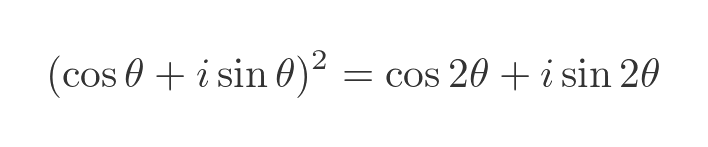 De Moivre's theorem