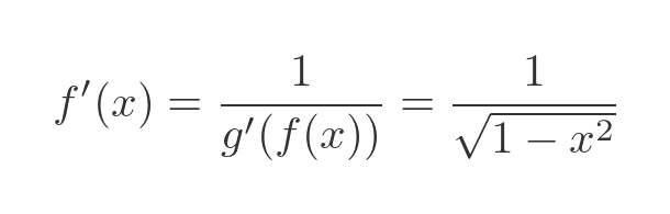 Inverse sine function