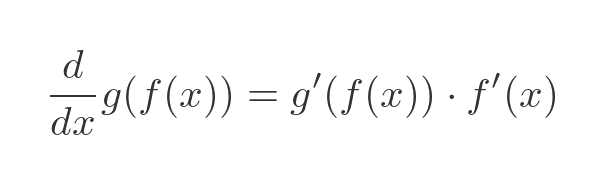 Proof using the chain rule