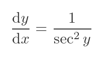 Inverse tangent function