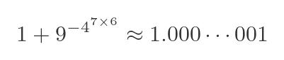 e using 1 to 9
