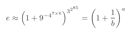 Finding e