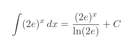 Exponential functions