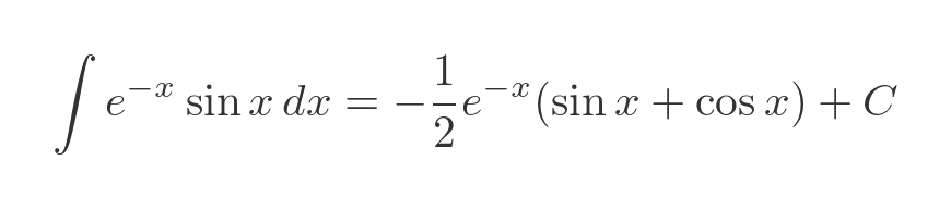 GraphicMaths - Integration by parts - LIATE rule