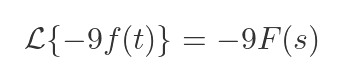First order differential equation