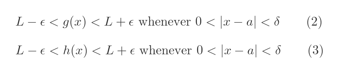 Squeeze theorem proof