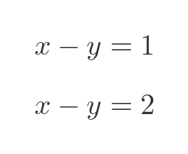 Equations with no solution