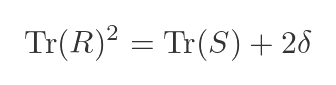 Finding R in terms of S