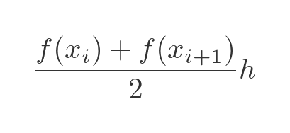 Trapezium rule