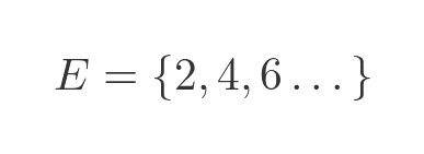 Even natural numbers