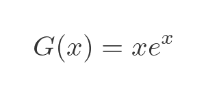 x e^x