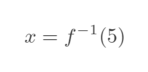 function of x