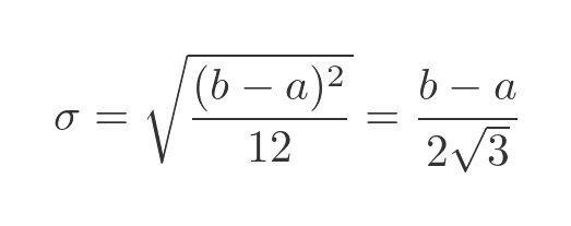 Standard deviation