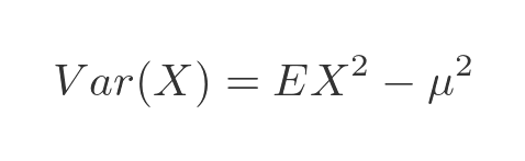 Derivation of the variance