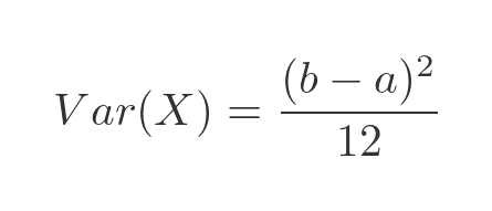 Derivation of the variance